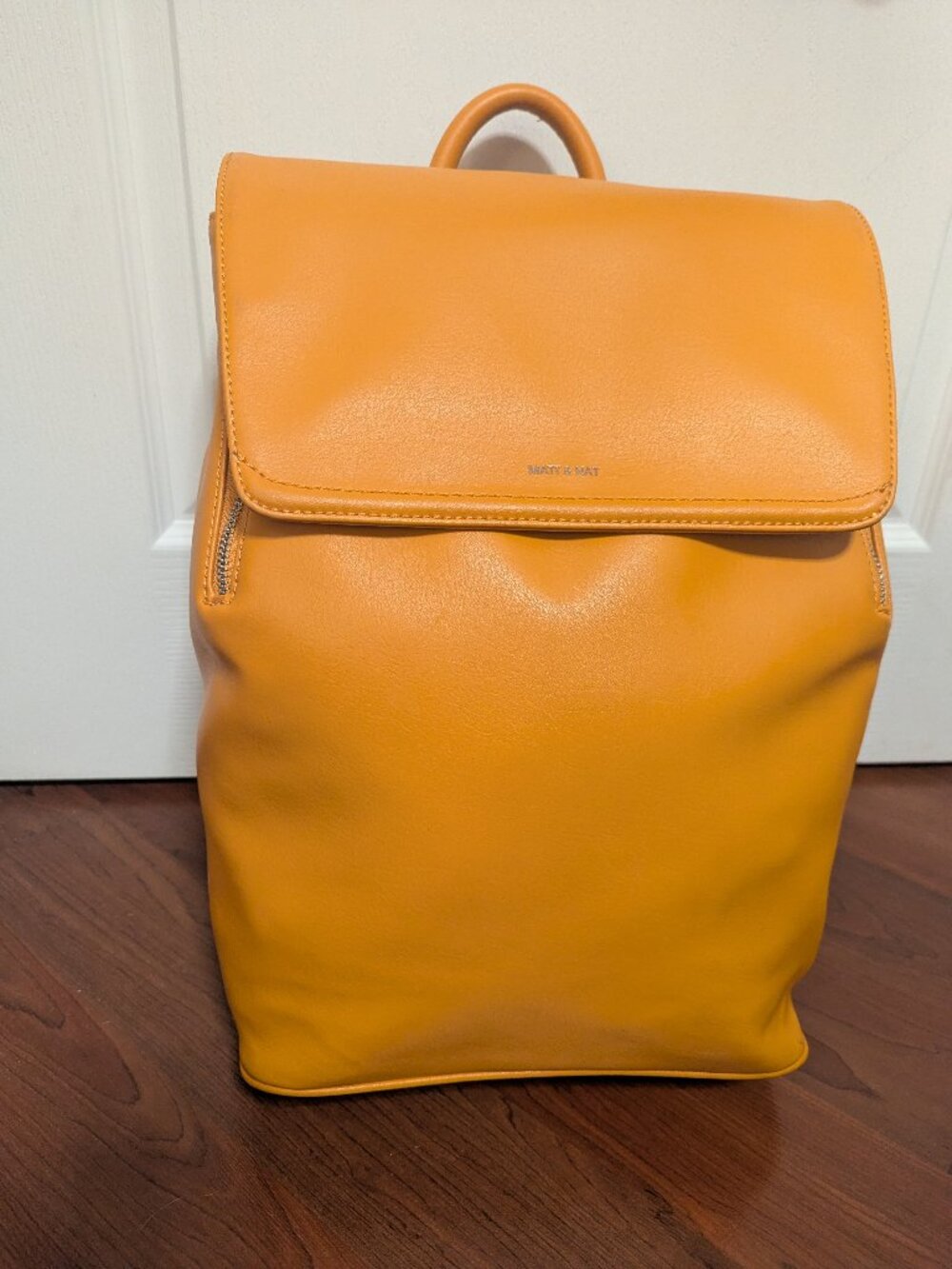 Matt & Nat yellow Vegan Backpack